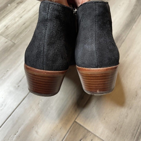 Sam Edelman Petty Suede Booties Women's Black Size 7 - Picture 8 of 8